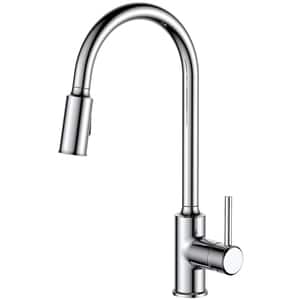 Baterie bucatarie SANDONNA Cami, dus extractibil, alama, argintiu