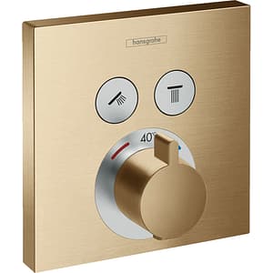 Baterie cada-dus HANSGROHE Shower Select 15763140, alama sanitara, bronz
