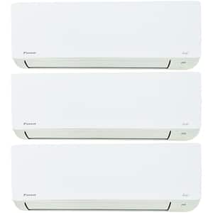 Sistem aer conditionat pentru 3 incaperi DAIKIN Siesta, 9000/9000/12000BTU, unitate externa 18000BTU, A/A, Inverter, Functie Incalzire, alb
