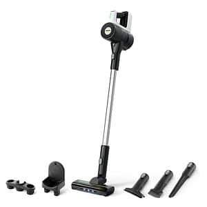 Aspirator vertical KARCHER VCS 3 Nano Hygiene 1.198-933.0, 0.6l, pana la 45 min, alb-negru
