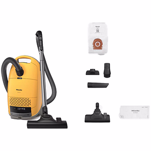 Aspirator cu sac MIELE Guard M1 12562360, 4.5l, 890W, 77dB, galben-negru