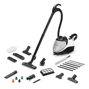 Aparat de curatat cu abur KARCHER SV 7 14394900, 1.2l, 2200W, alb-negru