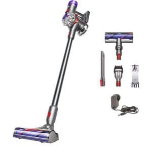 Aspirator vertical DYSON V8 49263601, 0.54l, 21.6V, autonomie max 40 min, PerformCyclone, mov-argintiu