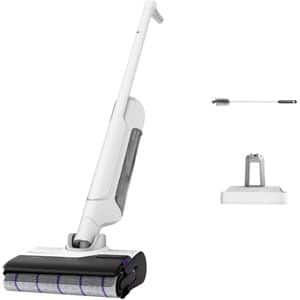 Aspirator vertical cu spalare ROWENTA All In One X-Clean 10 GZ7035WOO, 0.79l, 27V, autonomie max 60 min, functie uscare, alb-negru