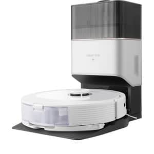 Aspirator robot ROBOROCK Q8 Max+ Q8MP0200, 0.47l, 14.4V, autonomie max 240 min, Navigare Lidar, functie mop, alb-negru