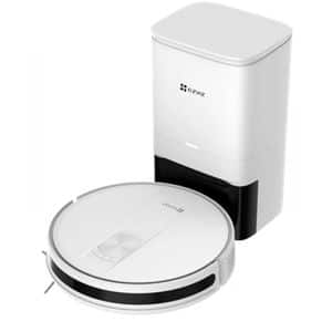 Aspirator robot EZVIZ RC3 PLUS, 0.55l, 14.4V, autonomie max 190 min, alb-negru