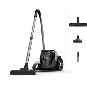 Aspirator fara sac ROWENTA Green RO7C32EA, 2.5l, 500W, 68dB, negru-verde