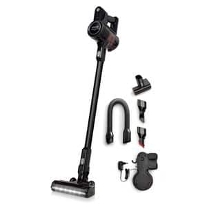 Aspirator vertical GORENJE SVC216FMLBKII, 0.5l, 21.6V, autonomie max 45 min, iluminare LED, negru 
