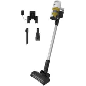 Aspirator vertical 2in1 BEKO PowerClean VRT76325VW, 0.5l, 25.2V, autonomie max 60 min, alb-negru