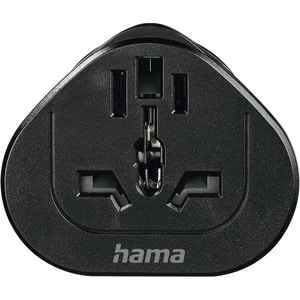 Adaptor priza HAMA 223454, Tip E si F, EU, negru
