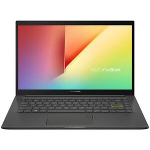 Laptop ASUS VivoBook 14 K413EA-EK1730, Intel Core i5-1135G7 pana la 4.2GHz, 14" Full HD, 8GB, SSD 512GB, Intel Iris Xe Graphics, Free Dos, negru