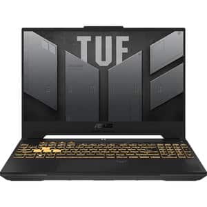 Laptop Gaming ASUS TUF F15 FX507VV4-LP049, Intel Core i9-13900H pana la 5.4GHz, 15.6" FHD, 16GB, SSD 512GB, NVIDIA GeForce RTX 4060 8GB, Free DOS, Mecha Gray
