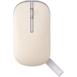 Mouse Wireless ASUS Marshmallow Mouse MD100, Dual Mode, 1600 dpi, Bluetooth, crem-verde