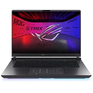 Laptop Gaming ASUS ROG Strix G16 G615LR-S5078, Intel Core Ultra 7 255HX pana la 5.2GHz, 16" WQXGA, 32GB, SSD 2TB, NVIDIA GeForce RTX 5070 Ti 12GB, Free DOS, Volt Green