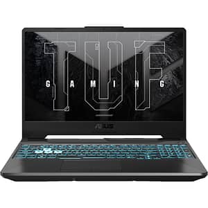 Laptop Gaming ASUS TUF A15 FA506NF-HN011, AMD Ryzen 5 7535HS pana la 4.55GHz, 15.6" FHD, 16GB, SSD 512GB, NVIDIA GeForce RTX 2050 4GB, Free DOS, Graphite Black