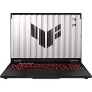 Laptop Gaming ASUS TUF A16 FA608WV-QT043, AMD Ryzen AI 9 HX 370 pana la 5.1GHz, 16" 2.5K, 32GB, SSD 1TB, NVIDIA GeForce RTX 4060 8GB, FreeDos, Jaeger Gray