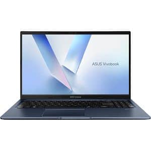 Laptop ASUS Vivobook 15 D1502NAQ-BQ106, AMD Ryzen 7 170 pana la 4.75GHz, 15.6" Full HD, 16GB, SSD 512GB, AMD Radeon 680M, Free DOS, Quiet Blue