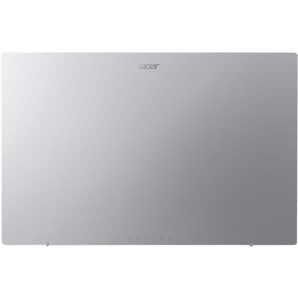 Laptop ACER Aspire 3 A315-24P-R9FC, AMD Ryzen 5 7520U pana la 4.3GHz, 15.6" Full HD, 8GB, SSD 512GB, AMD Radeon 610M Graphics, Free Dos, argintiu