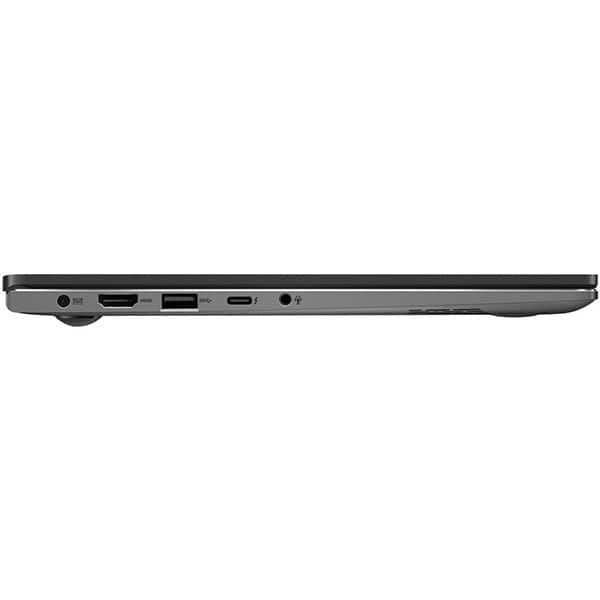 Laptop ASUS VivoBook S14 S433EA-KI2070, Intel Core i7-1165G7 pana la 4.7GHz, 14" Full HD, 8GB, SSD 512GB, Intel Iris Xe Graphics, Free Dos, negru