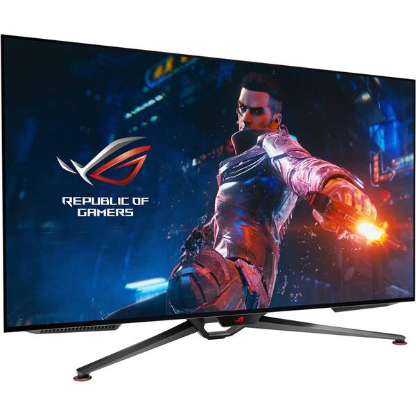 Monitor Gaming OLED ASUS ROG Swift PG42UQ, 41.5", 4K UHD, 138Hz, G-Sync, HDR10, negru