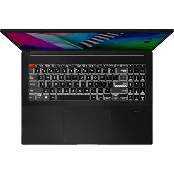 Laptop ASUS Vivobook Pro 16X OLED M7600QE-L2014R, AMD Ryzen 9 5900HX pana la 4.6GHz, 16"4K UHD, 32GB, SSD 1TB, NVIDIA GeForce RTX 3050Ti 4GB, Windows 10 Pro, negru