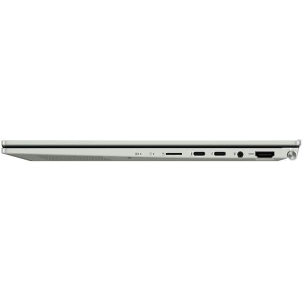 Laptop ASUS Zenbook 14 OLED UX3402ZA-KM542W, Intel Core i5-1240P pana la 4.4GHz, 14" 2.8K, 16GB, SSD 1TB, Inte Iris Xe Graphics, Windows 11 Home, Aqua Celadon