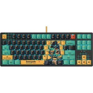 Tastatura Gaming mecanica A4TECH Bloody AT87 Renegade, USB, Layout US, multicolor