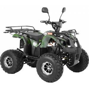 ATV electric HECHT 56155 Army, 19", 72V, 40 km/h, verde-negru