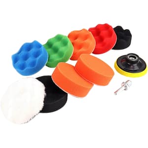 Set polish auto ROLL FAST 10002R, taler 8cm, 11 piese
