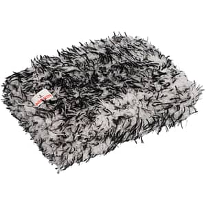 Burete spalat auto NIGRIN 114740, microfibra, 21 x 5 x 15cm, alb-negru