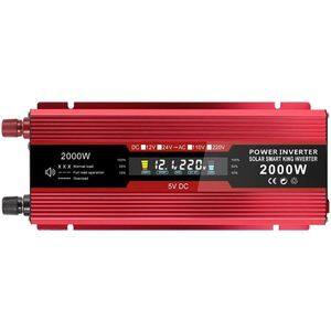 Invertor de tensiune CARMAER 12000R, 2000W, 12V, 220V