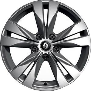 Janta aliaj RENAULT BAYADERE, 7J x 17", 5, ET43