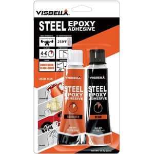 Adeziv meal bicomponent VISBELLA, alb-negru