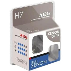 Becuri auto Xenon AEG Blue Xenon, H7, 55W, 2buc