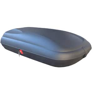 Cutie portbagaj CARBON LOOK, 400l. negru