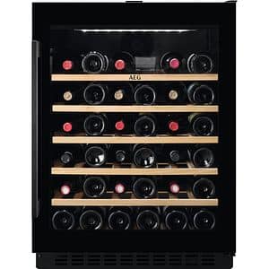 Racitor de vinuri incorporabil AEG AWS4052B5B, 52 sticle, H 82 cm, Clasa G