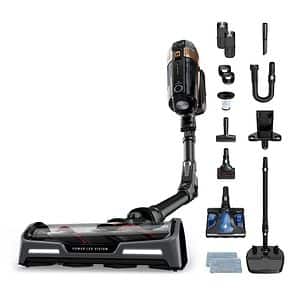 Aspirator vertical ROWENTA X-Force Flex 15.60 Aqua RH99G3WO, 0.9l, 32.4V, autonomie max 80 min, negru