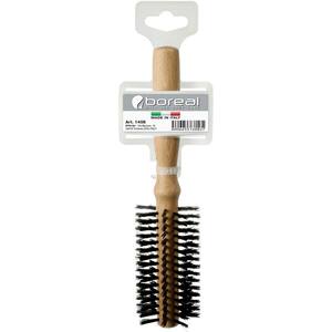 Perie de par mare cilindrica BOREAL Naturelle B1408, fibre naturale