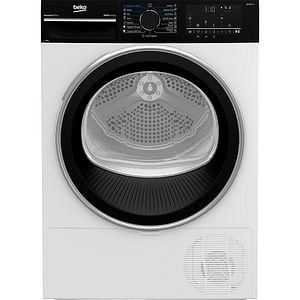 Uscator de rufe BEKO B5T48233WBPB EU, Pompa de caldura, 8 kg, 15 programe, Clasa C, alb