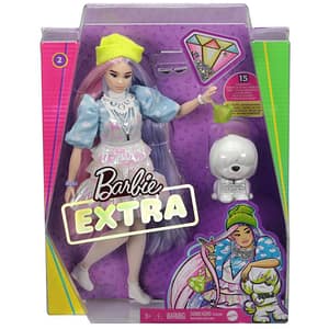 Papusa BARBIE Extra Beanie MTGVR05, 3 ani+, multicolor