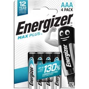Baterii alcaline ENERGIZER AAA, 1.5V, 4 bucati