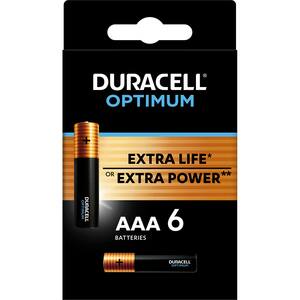 Baterie DURACELL Optimum AAAK6, 1.5V, 6 bucati
