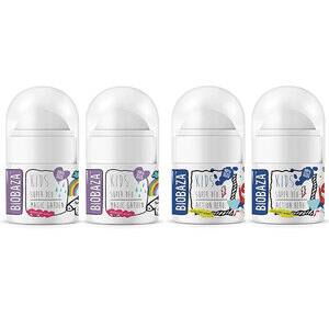 Pachet BIOBAZA Kids: Deodorant roll-on Action Hero, 30ml, 2buc + Deodorant roll-on Magic Garden, 30ml, 2 buc