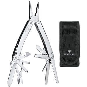 Cleste multifunctional VICTORINOX Swiss Tool Spirit MX 3.0224.MN, maner otel, argintiu
