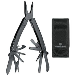 Cleste multifunctional VICTORINOX Swiss Tool Spirit MX 3.0226.M3N, maner otel, negru