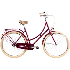 Bicicleta de oras DHS Citadinne 2832 L, roata 28", frana V-brake, roz