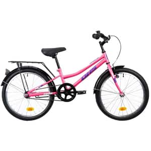 Bicicleta copii DHS 2002, roata 20", frana V-brake, roz