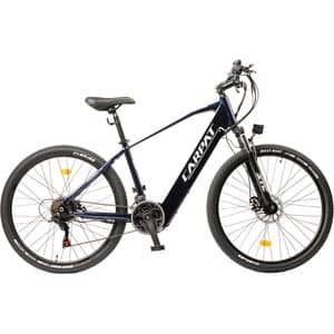Bicicleta asistata electric CARPAT C275M7E, roata 27.5", motor 250W, viteza maxima 25km/h, albastru