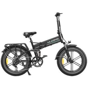 Bicicleta asistata electric ULZOMO Dune, roata 20", motor 750W, viteza maxima 25km/h, negru