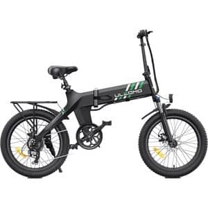Bicicleta asistata electric ULZOMO Ridge, roata 20", motor 250W, viteza maxima 25km/h, negru